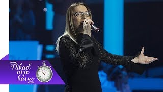 Biljana Andjelkovic  Ne kunite crne oci  live  Nikad nije kasno  EM 10  25112018 [upl. by Egroeg462]