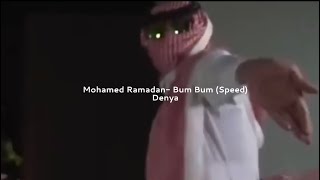 Mohamed Ramadan Bum Bum Speed [upl. by Henrietta924]