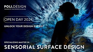 Specializing Master in Sensorial Surface Design  Open Day 2024 POLIdesign [upl. by Eras]