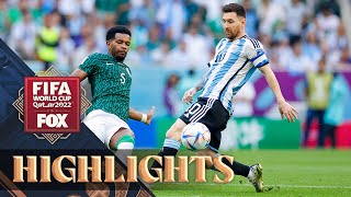 Argentina vs Saudi Arabia Highlights  2022 FIFA World Cup [upl. by Aneris]