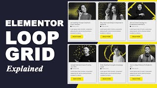 How to Use Elementor Loop Grid  Elementor Pro [upl. by Nodroj133]