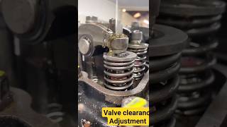 Valve Clearance Adjustment shorts valve clearance intake exaust cumminstruck sortsfiat jcb [upl. by Niwred]