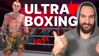 ULTRA BOXING  VR GAME TEST by a real boxer [upl. by Conny540]