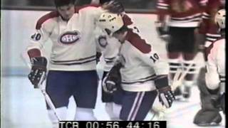 Guy Lafleur rookie season hat trick [upl. by Franchot909]