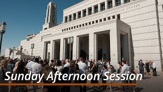 Sunday Afternoon Session  October 2024 General Conference [upl. by Ahsed]