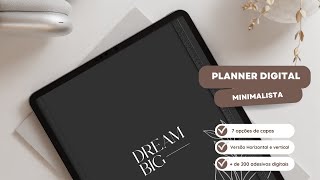 Planner Digital 2024  minimalista plannerdigital [upl. by Yablon]