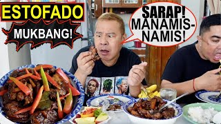 Ep14 ESTUFADO MUKBANG 😊🇵🇭 SimplengLUNCH SimplengSARAP With Fruits [upl. by Lavine]