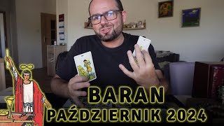 Baran Październik 2024 ♈️ Czas Poważnych Decyzji ☀️ Tarot Horoskop ✨ baran [upl. by Kilar522]