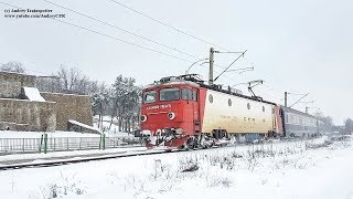 Trenuri prin ninsoare  Winter Trains in Drobeta Turnu Severin [upl. by Gerhardt]