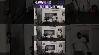 plyometric training for side movements [upl. by Ahsocin]