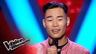 UsuhbayarB  quotAngelquot  Blind Audition  The Voice of Mongolia 2018 [upl. by Meihar]