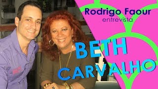 FAOUR entrevista BETH CARVALHO que conta como evoluiu da bossa nova para o samba e o carnaval [upl. by Yramliw]