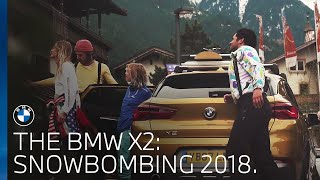 BMW UK  The BMW X2  Snowbombing 2018 [upl. by Maritsa]