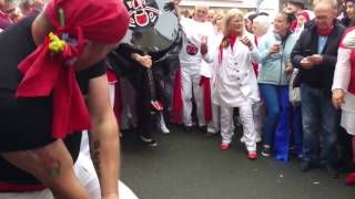 Padstow May Day Old Obby Oss 2017 11am [upl. by Eenel]