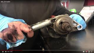 Installing a new starter on a Honda Pilot [upl. by Phina]