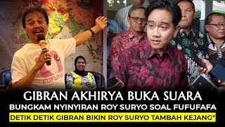 Gibran Bikin Roy Suryo Tambah Pusing Detikquot Gibran Bikin Kejutan Soal Fufufafa [upl. by Otter]