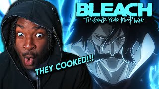 FINALLY COUR 3 BLEACH TYBW Part 3 The Conflict TRAILER REACTION [upl. by Medarda]