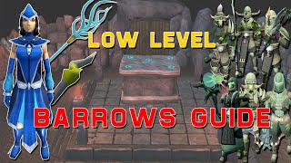 Runescape 3  Low Level Barrows Guide 2021 magic only [upl. by Wiese902]