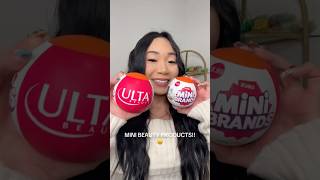 MINIATURE BEAUTY PRODUCTS  Mini brands ulta minibrands miniatures cutetoys [upl. by Ravo262]