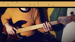 Kaya  Bob Marley Kaya 1978 Bass cover and TAB 4K [upl. by Atteloj]