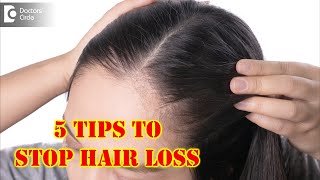 5 Tips on How To Stop Hair Loss And Regrow Hair Naturally  Dr Rasya Dixit  Doctors Circle [upl. by Assiroc13]