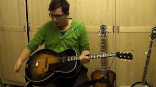 Gibson ES 125 vs Godin 5th Ave Kingpin [upl. by Corbett]