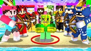 MEIN 1 TOD AUF DER INSEL Minecraft YouTuber Insel [upl. by Seni]