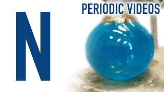 Nitrogen  Periodic Table of Videos [upl. by Yrolg]