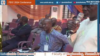 Faculty of Engineering Nnamdi Azikiwe University Awka International Hybrid Conference 2024 [upl. by Racklin]