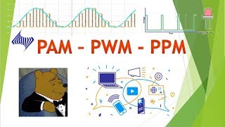 Modulación PAM PPM PWM [upl. by Vere]