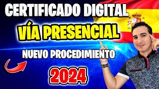 ✅ Cómo Obtener el CERTIFICADO DIGITAL FNMT por Vía PRESENCIAL en España 2024💻 [upl. by Mikes]