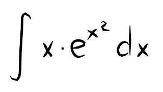 Integral of x  ex2 [upl. by Burra]