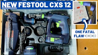 Festools All New CXS 12 Compact Drill amp Driver  First Impressions amp Why I Might Return It [upl. by Kisor561]