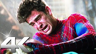 quotThe Death of Gwen Stacyquot THE AMAZING SPIDERMAN 2 Full Scene 4K ᴴᴰ [upl. by Cullie]