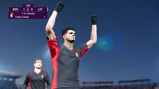 BOURNEMOUTH LIVERPOOL  PES 21 GAMEPLAY [upl. by Aivatan]