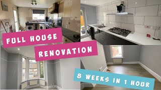 8 WEEK TIMELAPSE RENOVATING A VICTORIAN HOUSE [upl. by Ahsait]