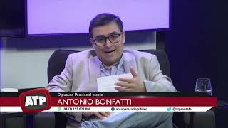 Antonio Bonfatti  diputado provincial electo  ATP 11 09 23 [upl. by Levitan]