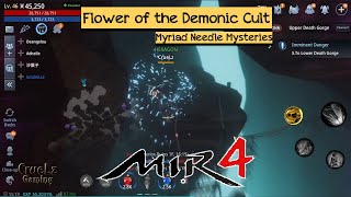 Flower of the Demonic Cult Mir4 Mystery Myriad Needle [upl. by Jea]