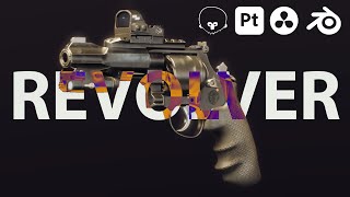 Revolver Animation  Marmoset Render [upl. by Nolasba]