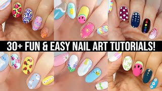 NAIL ART DESIGNS 2024  BEST NAIL ART FOR BEGINNERS COMPILATION [upl. by Kwon]