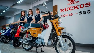 Unleashing the 2025 HONDA RUCKUS First Look from the Company Outlet [upl. by Eldnek]