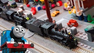 Toy Trains Video for Children Great Train Expo feat Thomas and Friends Model Trains [upl. by Enyahc114]