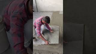 Flooring fitting tiles 400mm×400mm viralshortvideo [upl. by Edric]