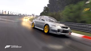 1999 Mitsubishi Lancer Evolution VI GSR I Nürburgring Nordschleife I Forza Motorsport [upl. by Kcaz513]