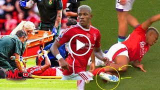 Danilo injury Update Nottingham Forest vs Bournemouth Match Stopped after this Leg Break Injury [upl. by Aeki836]