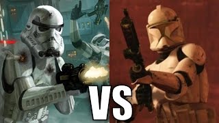 Star Wars Rebels clones vs stormtroopers [upl. by Akere113]