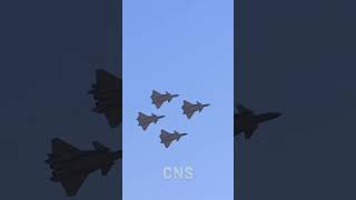 PLAs J20 fighter jets conduct adaptive training for Zhuhai Airshowj20 fighterjet airforce [upl. by Oakley]