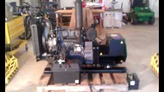 Kubota V2203 Diesel Generator running at speed 1800 RPM [upl. by Eeroc317]