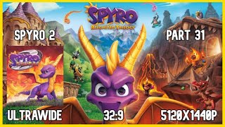 Dragon Shores  Spyro Reignited Trilogy 2 Part 31 Ultrawide Playthrough Unedited 329 [upl. by Akinak]