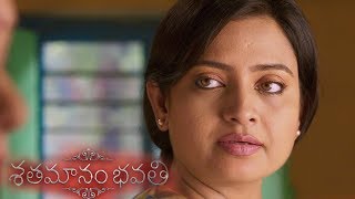 Indraja asks Jayasudha about her situation  Shathamanam Bhavathi [upl. by Goodspeed]